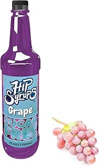 (Sugar Free) 750ml Hip Syrups (grape)