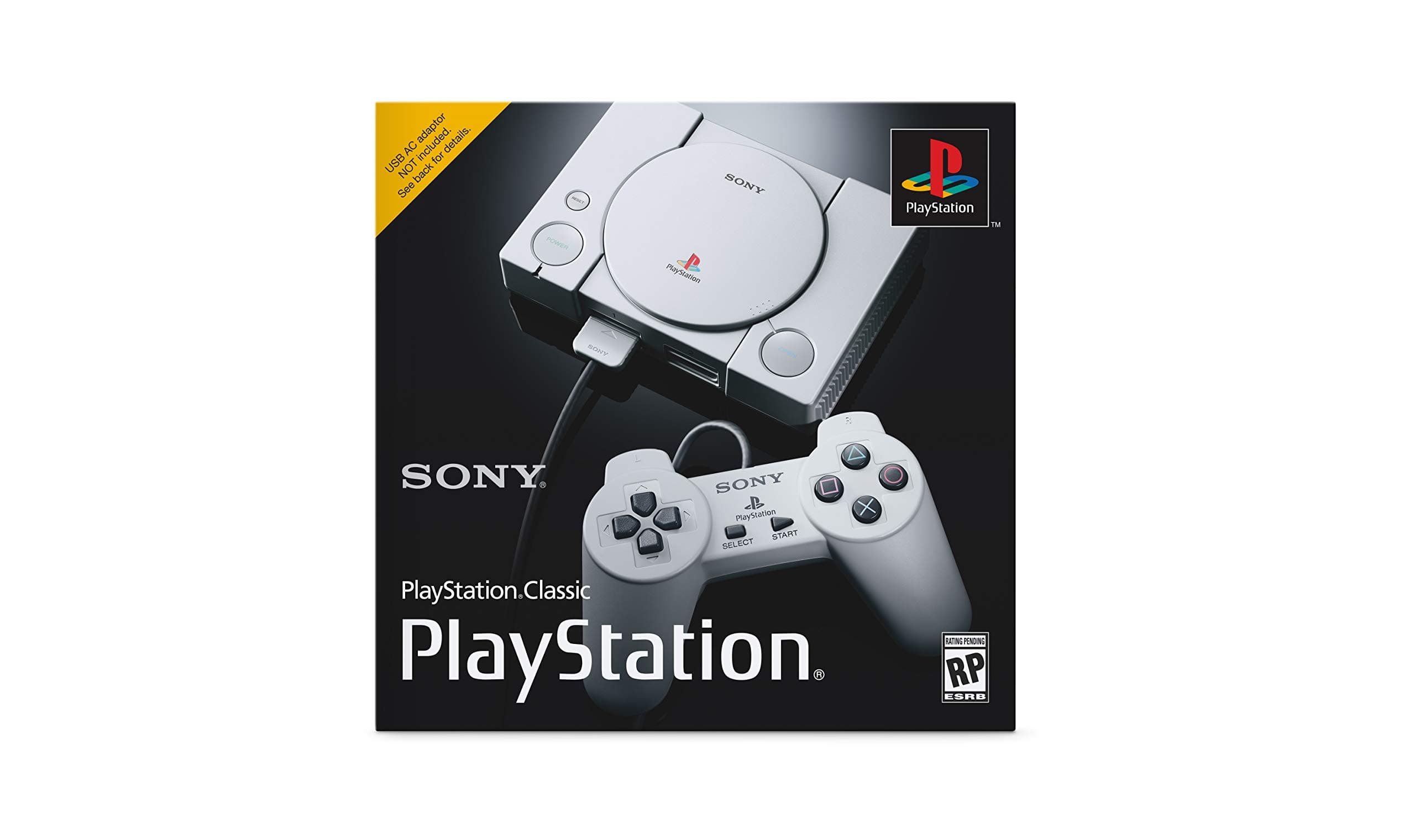 Sony PlayStation Classic 16 Go Gris