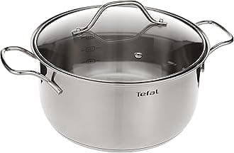 TEFAL Intuition 24 cm Casserole, Premium Stainless steel 18/10, 4.9 L, Induction, B8644674