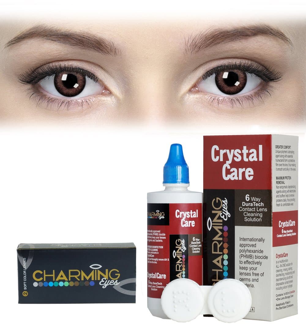Quarterly Contact Lens - 2 Pieces (Brown)