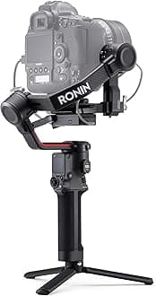DJI RS 2 Pro Combo - 3-Axis Gimbal Stabilizer for DSLR and Mirrorless Camera, Nikon Sony Panasonic Canon Fujifilm, Ronin S, 4.5kg Payload, Carbon Fiber, Focus Motor, Image Transmission System - Black