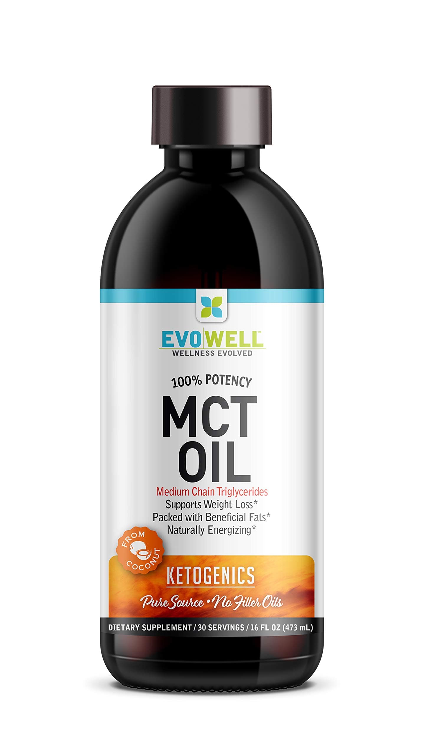 Clear Mct Oil Medium Chain Triglycerides, 15 Ounce