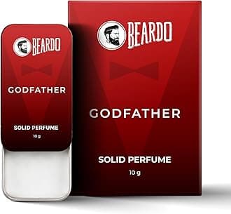BEARDO Godfather Solid Perfume Wax For Men 10G | Strong & Lasting Fragrance | For Date Night | Gift For Friends | Gift for men | Gift For Husband | Gift for Men