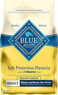 Life Protection Formula Natural Adult Healthy Weight Dry Dog Food, Chicken and Brown Rice 6-lb