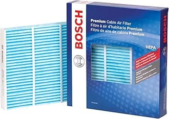 BOSCH 6047C HEPA Cabin Air Filter for Audi TT, TT Quattro, Volkswagen Golf, Golf City, Jetta, Passat - Multiple Model Years