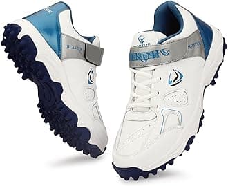 Men's Cricket Spikes Shoes | Extended Plus Series with Maximum Energy Return, Upgraded for New Generation of Cricket | Rubber Toe for Stability and Support