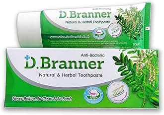 Herbal Natural Toothpaste Fluoride Free - Ingredients Neem Leaves with Clove, Mint, Camphor, and Herb Formula for Gum Health, Refreshing Bad Breath, Vegan Toothpaste for Adults (1)