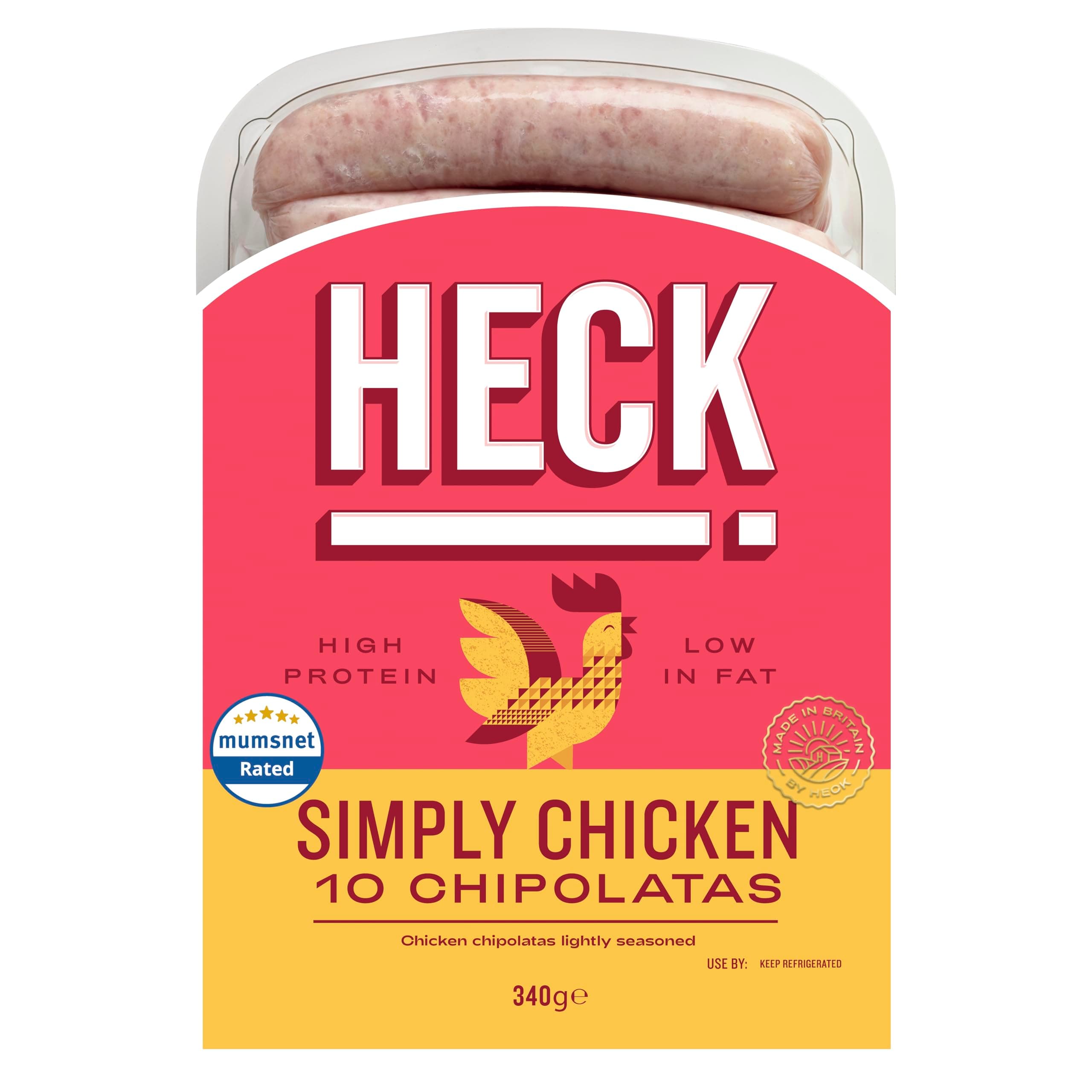 HECK! Simply Chicken Chipolatas