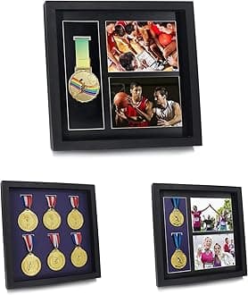 12x12 Medal Display Shadow Box