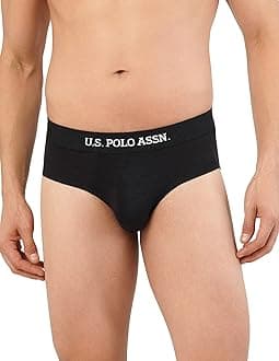 U.S. POLO ASSN. Men Modal Stretch Ultra Soft I702 Premium Briefs - Pack of 1