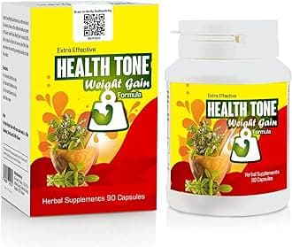 Health Tone Advanced Herbal Nutrition Support Capsules – 90 Veg Caps – Natural Body Wellness Supplement for Men & Women