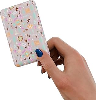 URBN X PAYAL Singhal 10000 mAh Slimmest Nano Power Bank | 22.5W Super Fast Charging | Pocket-Sized| Mixed Output Ports (USB-A + Type-C) for Quick Charge | Two-Way Fast Charge (Pink)