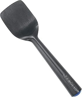 Zeroll 1065FS-ZT Original Zelato Tubmate Aluminum Gelato Spade for Leveling Tubs Packing and Hand-Mixing, Self-Defrosting Fluid-Filled Handle Longer-Lasting Thicker Blade , 9-Inch, Gray