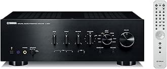 Yamaha A-S801BL Natural Sound Integrated Stereo Amplifier (Black) (Renewed)