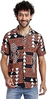 Leriya Fashion for Casual Stylish Printed Regular Fit | Men Formal Half Sleeve Shirt