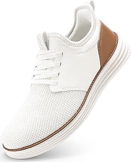 Mens Slip On Casual Dress Shoes Hands Free Fashion Sneakers Mesh Tennis Walking Work Shoes Comfortable Breathable Lightweight Non Slip