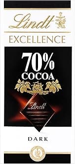 Lindt Excellence 70 % Cocoa Dark Chocolate 100g