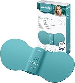 Beurer EM55 Menstrual Relax+ | TENS & Heat for Natural Menstrual Pain Relief | Larger Heating Surface | Suitable for Endometriosis | Rechargeable Battery | Wear Under Clothes | Medical Device
