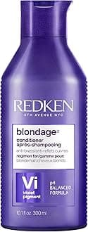 Blondage Color Depositing Purple Conditioner | For Blonde Hair | Neutralizes Brass & Moisturizes Hair | With Pure Violet Pigments | Tones Hair for Cool and Ash Blonde Colors