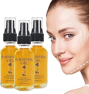 Lalena Rosehip Oil, Lalena Rosehip Oil Black Seed Oil, Castor Oil Black Seed Oil Face Serum, Lalena Rosehip Oil Fortifying Oil, Lilinas Castor Oil for Women Face, Natural Skincare, 30ML (3PCS)