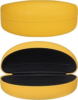 molshine Hard Shell Sunglasses Case,Classic Large Glasses Case for Sunglass,Eyeglasses with Cleaning Cloth,Pouch