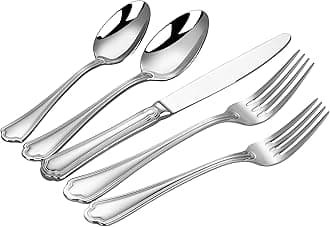 Silverware Set for 8, 40 Piece Flatware Set 18/10 Stainless Steel, High End Silverware, Fork Knife and Spoon Set, High End Flatware, Ideal for Gift