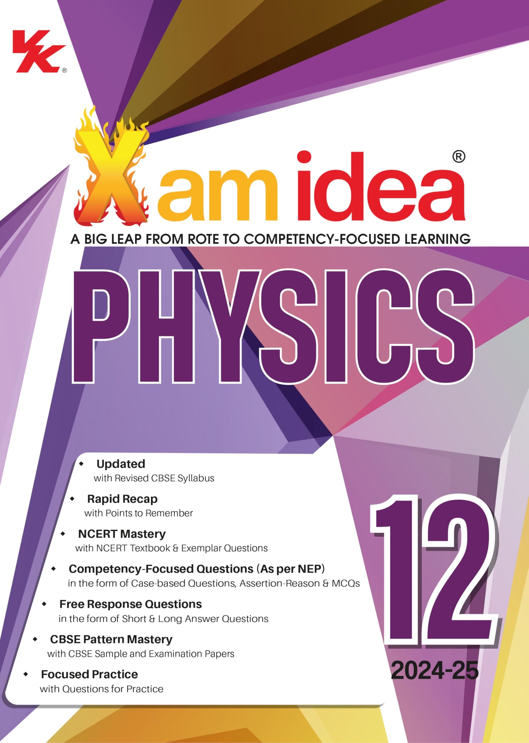 Xam idea Physics Class 12 Book | CBSE Board | Chapterwise Question Bank | Based on Revised CBSE Syllabus | NCERT Questions Included | 2023-24 Exam [Paperback] Editorial Board