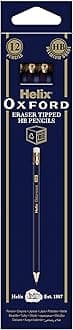 Helix Oxford HB Grade Drawing/Writing Pencils - Pack of 12