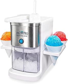 Shaved Ice Machine, White