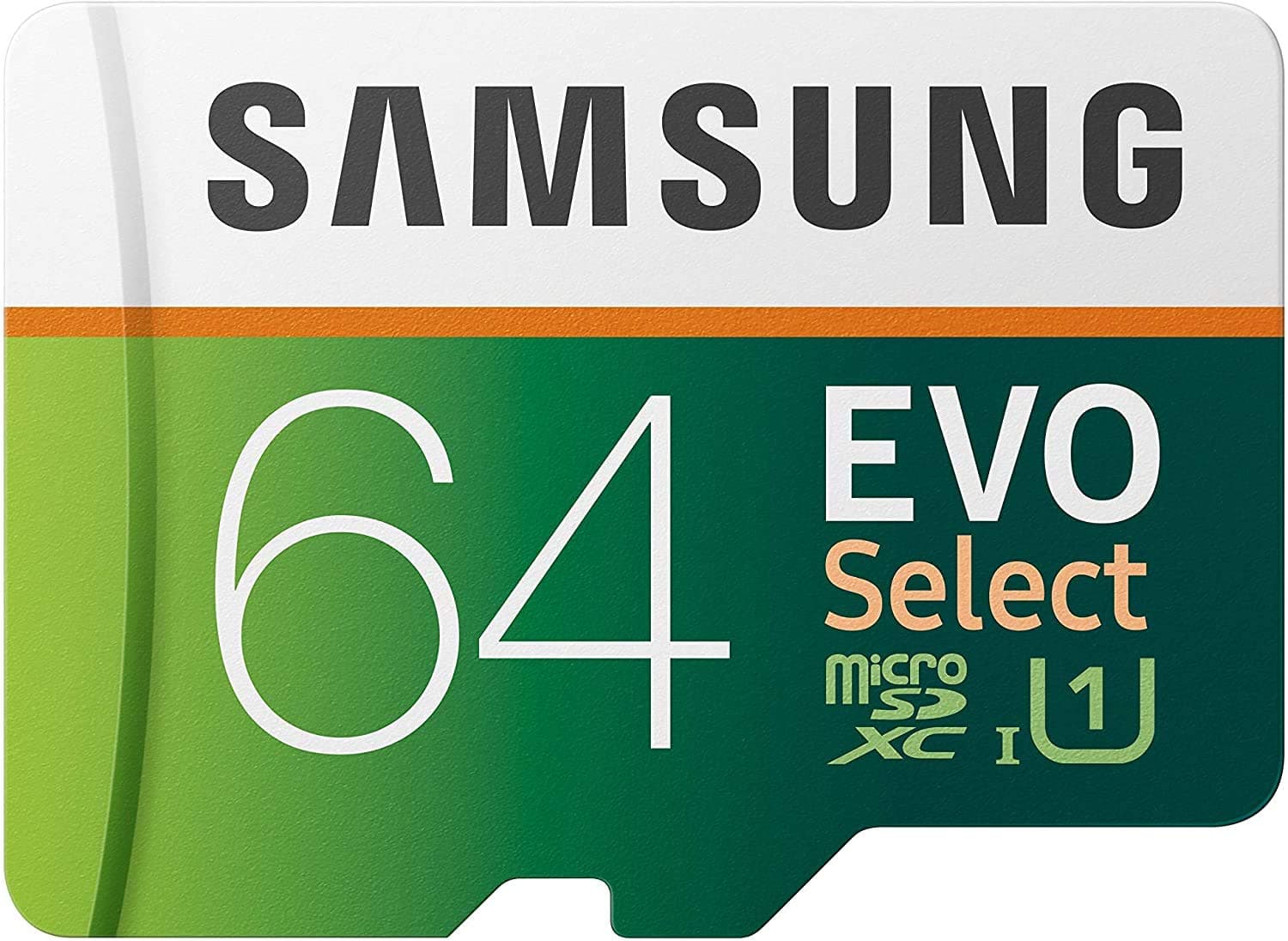 Samsung 64GB 80MB/s EVO Select Micro SDXC Memory Card (MB-ME64DA/AM)
