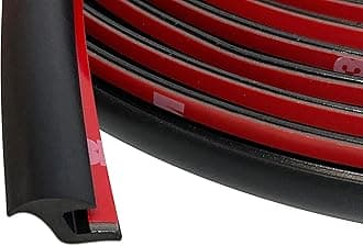 Fender Flare Trim 33Feet, EPDM Rubber Seal for Car and Truck Wheel Wells, Trim with Automotive Grade Tape, Black