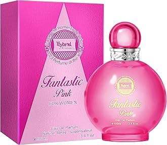 Hybrid & Company Fantastic Pink For Women Clectic Mixe Pizazz Giddy Wonderful Fragrance for Womens Perfume, 3.4 Fl Oz