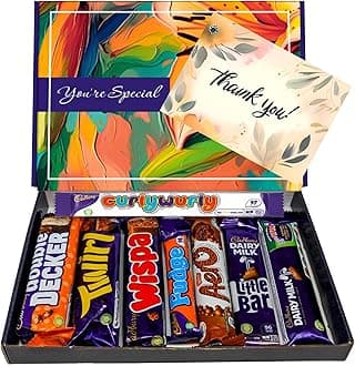 Chocolate Gift Box - Letterbox Hamper - For Kids - Him and Her (Thank You - Luxury)