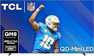 115-Inch QM89 QLED 4K Smart QD-Mini LED TV with Google TV (115QM891G, 2024 Model) Dolby Vision HDR, Dolby Atmos, Game Accelerator up to 240Hz, Voice Remote, Works with Alexa, Streaming Television