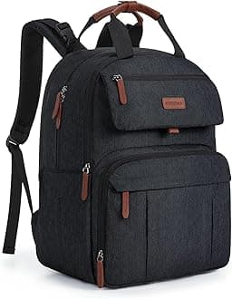 mommore Diaper Bag Backpack, Large Diaper Bag Expandable for 2 Kids/Twins, Durable Baby Bag with Changing Pad, Water Resistant Travel Diaper Backpack for Mom Dad | Expandable, for 2 Kids/Twins, Durable Baby Bag, with Changing Pad, Water Resistant