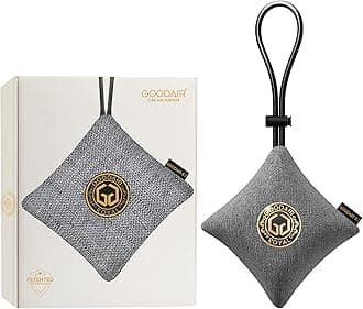 2.0 Premium Non-electric Car Air Purifier | Elegant Silver | Tested & Certified to Absorb Toxic Gases | Advanced Impregnated Activated Carbon | 24/7 Air Purification