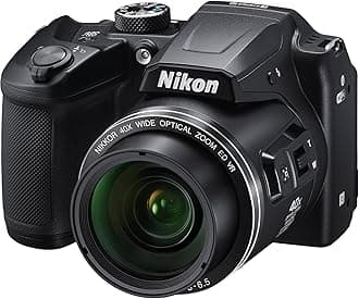 Nikon Coolpix B500 Wi-Fi Digital Camera (Black) - (Renewed)