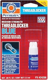 24206 Medium Strength Threadlocker Blue, 2.5 ml