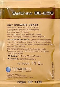Safbrew BE-256 Abbey Yeast, 11.5g - 5-Pack