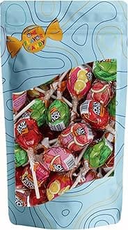 Jollies Ranchers Lollipop Lolli Pops Bulk in Resealable Bag (Assorted, Pack of 40)