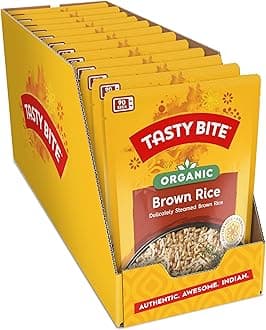 Organic Brown Rice, 8.8 Ounce (Pack of 12)
