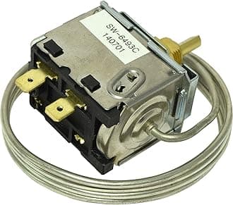 UAC SW 6493C A/C Thermostat, Bronze, Rotary Switch, Push Button Actuator, Automatic Operation
