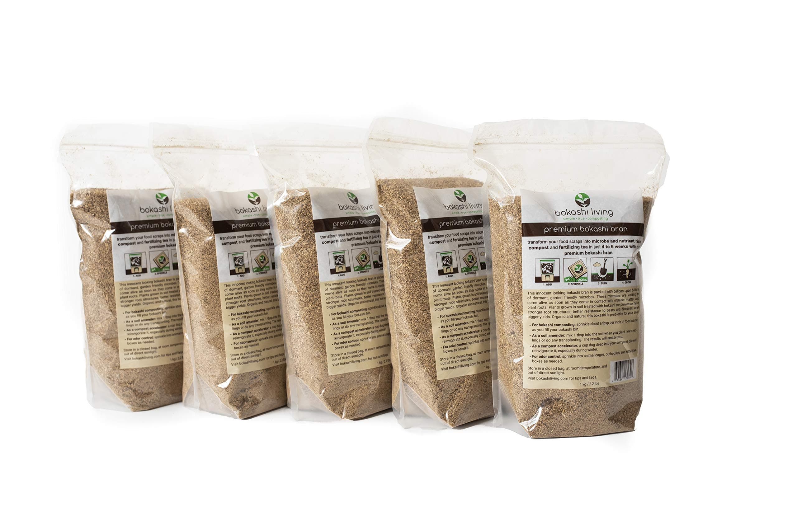 11 lb Premium Bokashi Bran (Compost Accelerator). Extra Strength, Our Best Value