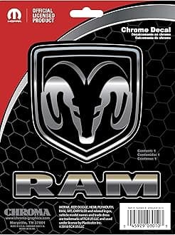 Chroma 3010 Dodge Classic Emblemz Decal
