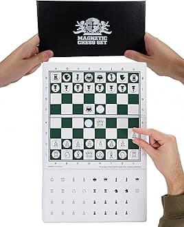 We Games マグネットミニポケットトラベルチェスセット American Chess