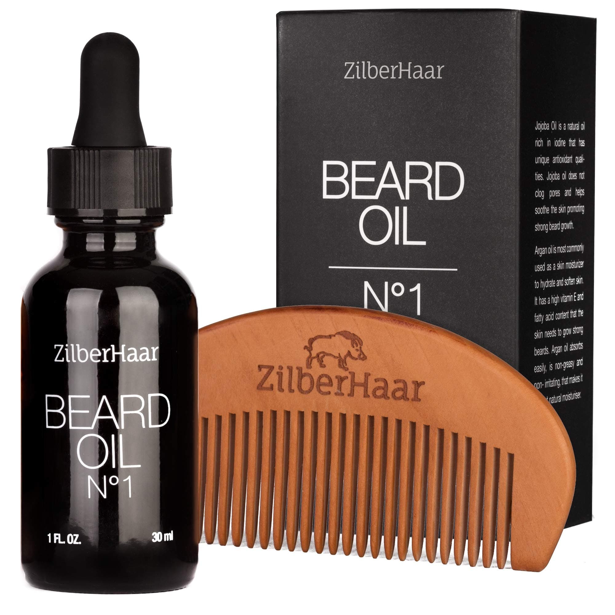 Beard Oil + Comb