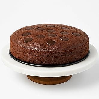 ANDY ANAND CHOCOLATIER Sugar Free Chocolate Truffle Cake 9" - Handcrafted, Amazingly Delicious, Unique Flavor, No Artificial Preservatives - Perfect For Women Men and Kids Elegant Gift Box (2 lb)