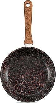 JML20cm Frying Pan, Black Copper Stone - Non Stick Frying Pans, Durable Aluminium and Stainless Steel Pan, Healthier Frying, Dynamic Heat Distribution, for Gas, Induction, Electric and Ceramic Hobs