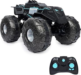 DC Batman, All-Terrain Batmobile Remote Control Vehicle, Water-Resistant Batman Toys for Boys Aged 4 and Up