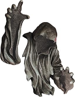 Design Toscano The Creeper Wall Sculpture, Matte Black Finish